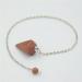 Buy Reiki Pendulum for Men & Women | Natural Stone Amulets | Amethyst & Lapis Lazuli | Meditation Tool | Hexagonal Crystal Gold Sand - Buy Online on GoSupps.com