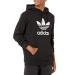 adidas Originals Men's Adicolor Classics Trefoil Hoodie X-Large Black and White