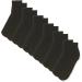 Hanes Women's 6-Pair Comfort Fit Ankle Socks 5-9 Black