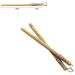 HINTER Bamboo Massage Hammer Sticks - Natural Wooden Handle Massager for Relaxation & Fitness | Eco-Friendly Health Tool - Buy Online on GoSupps.com