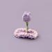Crochet Knitted Hair Clips for Girls Children's Day Birthday Christmas Gifts Hair Accessories Clips Strong Hold Jaw Clamp for Thick Thin Hair Makeup Application (Tulips) - Buy Online on GoSupps.com
