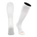 TCK Prosport Tube Socks Baseball Socks Softball White Medium