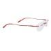 Munani-arm-arm-leg glass replacement glasses arm glasses spectacle replacement accessories 1 pair of metal-carved flower-glasses replacement bars nasal bridge red glasses arms spare parts for borderless 1-hole glasses