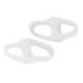 Lurrose Thumb Protector Pair - Bunion Straightener Gel Separator with Eversion White Toe Spreader - Set of 2 - Buy Online on GoSupps.com