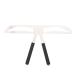 VINTORKY Eyebrow Drawing Tools Eyebrow Caliper Assistant Grooming Stencil Brow Stencils Tool Balance Ruler Miss Stainless Steel
