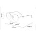 Zhuyiqz Anti-Blue Light Reading Glasses +150 | Fatigue Relief & Enhanced Comfort | Large Flat Light Level | Ideal for Computer Use - Blue Color - Buy Online on GoSupps.com