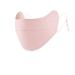 NAERTFD sun protection mask summer lady's full face-sun protection mask breathable ice skating veil outdoor sports sun protection mask (size: classic pink_ average size)