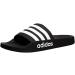 adidas Men's Adilette Shower Slide Black/White/Black 6