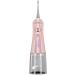 GeRRiT Water Flosser Professional Cordless Rechargeable Dental Oral Irrigator Ultra Water Jet for Teeth Braces Care with 6 Jet Tips 6 Modes IPX7 Waterproof 320ML Water Tank for Travel and Home Use (C Pink