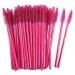 BNP 300 PCS Disposable Eyelash Brush Mascara Wands Applicator Spoolers Makeup Tool Pink (hot pink) - Buy Online on GoSupps.com