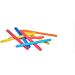200 Pcs Colored Wooden Craft Sticks - 4.5 inch Treat Sticks for DIY Crafts and Classroom Art Projects - Buy Online on GoSupps.com