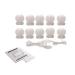 Style LED Mirror Light USB Cosmetic Make Up Lamp 10 Bulbs Kit 3 Colors Lighting Beauty