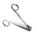 PSGS New Finger Toe Nail Cutter Straight & Curved Nail Trimmer Manicure Pedicure Care Edge Scissor Manicure Tool Nail Tools 1pcs (Color : Straight L)