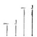 Portable Climbing Stick Titanium Alloy Cane Telescopic Climbing Hand Stick Support Cane Multifunctional Non-Slip Cane