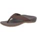 IRSOE Plantar Fasciitis Sandals Women's Orthotic Arch Support Flip Flops Sandal for Flat Feet Heel Pain Relief Exercise Recovery Supportive Toe-post Sandal Shock Absorbing & Slip Resistant 10 Brown