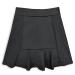 AOBUTE Girl's Athletic Skirts with Mesh Shorts Performance Skorts 5-12 Years 5-6 Years A-black