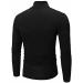 Men's Slim Fit Black Turtleneck Sweater | Casual Long Sleeve Top | Breathable & Cozy | Medium - Buy Online on GoSupps.com