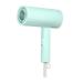 1600W Travel Hairdryer Childrens Hair Dryer Portable Mini Hair Dryer Temperature Protect Hair with 2 Speeds Low Noise Overheating Protection Cute Hair Dryers for Students Girls Friends Green Small