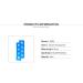 KADS Silicone Toe Spreader - Durable Blue Toe Separators for Nail Art & Pedicure - 1 Pair International Shipping Available - Buy Online on GoSupps.com