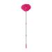 qazaa Retractable Duster Stainless Steel Long Handle Dusting Brush Car Household Cleaning Tools Easy Install Rose Red