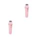Beaupretty Lot De 2 pilateurs 4 En 1 Pour Le Visage Le Corps Le Nez Et Les Sourcils Pour Femmes Rose