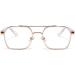 Zhuyiqz Classic Aviator Anti-Blue Light Reading Glasses - Glare-Free Computer Glasses for Women & Men in Rose Color (+0.00) - Buy Online on GoSupps.com