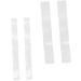 FOMIYES 8 Pairs Invisible Transparent Ankle Strap - Clear Heels & Elastic Shoe Strap for Women | Replaceable TPU Glossy Bands - Buy Online on GoSupps.com