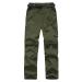 Anyanmoutn Boy's Outdoor Quick Dry Pants Kids' Cargo Pant Casual Hiking Climbing Convertible Trouser Fishing Pants Green 18 Years