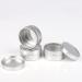 Zeoabsy 12-Pack 10ml Silver Aluminum Round Doses - Empty Tin Cans with Plastic Lid for DIY Ointments Cosmetics Candles & Shaving Soap - Buy Online on GoSupps.com