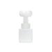 AADEE 250ml Flower-Shaped Foaming Bottle Creative Flower Shape Plastic Press Bubble Soap Dispenser Suitable for Most Canned Liquids in Daily Life Such As Shampoo Shower Gel Hand Soap Etc White M