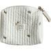 Universal portable baby wrap pockets diaper bags for newborns mini diamond pockets organizer for mothers zipper embroidered printed bear olive