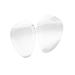 2 Pairs Gel Shoe Pads Half High Heel Inserts Foot Cushion Floral Transparent Pad