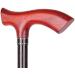 Canes Portable Walking Stick Crutch for Elderly Telescopic Stable Lightweight Height Adjustable with 3 Feets and Wooden Handle - Buy Online on GoSupps.com