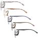 VVDQELLA 5-Pack Frameless Anti-Blue Light Glasses - UV Filter for PC Gaming & Computer Use - 1.25 Magnification - Buy Online on GoSupps.com
