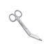 Lister Bandage Scissors | Perfect for Nurse Emergency EMT and First Aid Supplies | Stainless Steel Trauma Shears with Pocket Clip - 5.5 Inch