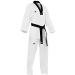 adidas Champion II Taekwondo Dobok Uniform - Black/Yellow V-Neck - Size 5 - Buy Online on GoSupps.com