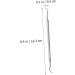 minkissy 1 Set Manicure Tools Professional Pedicure Tools Cuticle Trimmer Pusher Nail Tool Metal Nail Pusher Nail Gel Polish Remover Manicure Tool Kit Stainless Steel Exfoliating Crafts - Buy Online on GoSupps.com