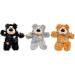 KONG Softies Patchwork Bear Cat Toy (Assorted Designs) - Buy Online on GoSupps.com