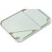 SupLee Foldable Desk Mirror - Portable HD Princess Square Beauty Mirror for Women - Ideal Gift - Light Green - Buy Online on GoSupps.com