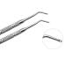 Stainless Steel Double Head Nail Groove Scoop - Nail Cuticle Pedicure Tool - Buy Online on GoSupps.com