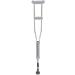 GagalU Crutches for Adults Underarm Crutches for Adjustable Elderly Crutches Crutches Underarm Crutches Single- Turn Anti- Skid Height Adjustable Fracture Walker- A Pair for ADU
