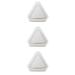 STOBOK 3pcs Silicone Planter Mold Silicone Succulent Plant Mold Epoxy Resin Molds Chocolate Molds Triangle Molds Silicone Coasters Silicone Molds for Resin Clear Coasters Candy Clay As Shownx3pcs mediumx3pcs