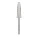 Kiara Sky 5 in 1 XL Nail Drill Bit | 3/32"" Carbide Extra Long Multi-use Bit | 2-way Rotate Left and Right Handed | Manicure Pedicure Fast Acrylic + Gel Removal Fills Trim Length - (Coarse Silver) XL 5-in-1 Coarse Drill Bit Non Coated
