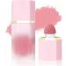 Matte Finish Liquid Blush Waterproof Blusher Soft Cream Makeup (PINK) - Buy Online on GoSupps.com