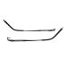 Ygnjh glasses replaced the legs.Glasses glasses 1 pair of glasses replacement ironing arms metal-glasses repair parts brackets for borderless inlet glasses black