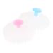 BCOATH 2 Pieces Shampoo Brush Hair Scalp Massager Shower Brush Hair Brush Head Scalp Shower Brush Girls Shower Brush