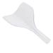 Agatige 2pcs Hairdressing Hairspray Face Shield Plastic Material Dust Proof Barber Face Mask for Salon Styling(Transparent White)