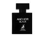 Anchor Black Eau de Parfum 100ml by Al Hambra | 3.4oz Luxury Fragrance for Men | Long-Lasting & Elegant Scent - Buy Online on GoSupps.com