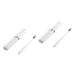 Ultechnovo 2 sentences container for toothbrushes toothbrush holder for on the way travel toothbrush set travel toothbrush case. Travel toothbrush holder portable toothbrush box gift protective cover white