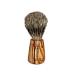 Shaving brush genuine badger hair & olive wood